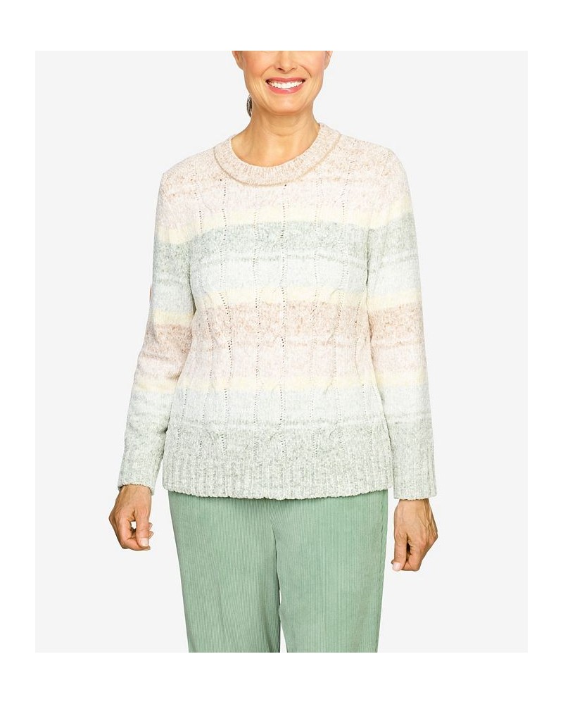 Petite Echo Canyon Ombre Biadere Sweater Multi $34.32 Sweaters