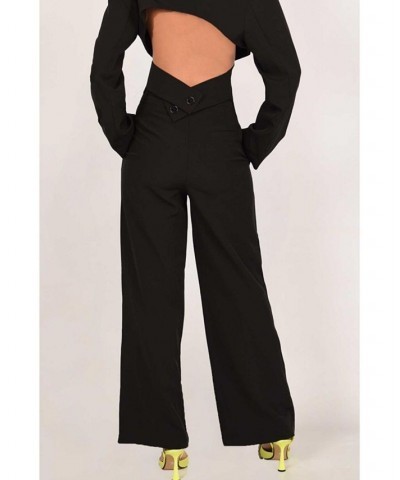 Remany Oversized Women's Black Pants Black $68.11 Pants