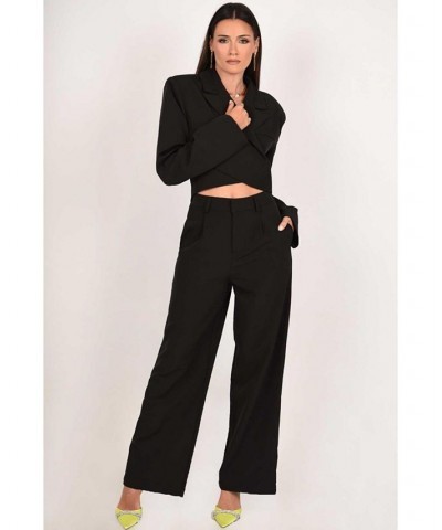 Remany Oversized Women's Black Pants Black $68.11 Pants