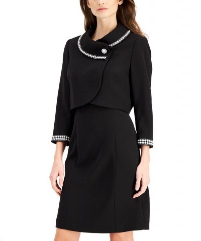 Beaded Dress Suit Black $108.78 Suits