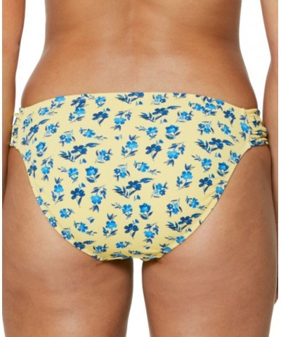 Floral Delight Side-Shirred Hipster Bikini Bottoms Sol $15.52 Swimsuits