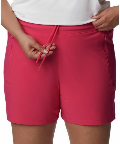 Plus Size PFG Tidal II Adjustable-Waist SPF Shorts Cactus Pink $28.80 Shorts