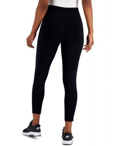 Women's Essentials 7/8 Leggings Regular & Petite Black $11.39 Pants