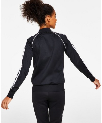 Women's Superstar Track Jacket PrimeBlue XS-4X Black $38.25 Jackets