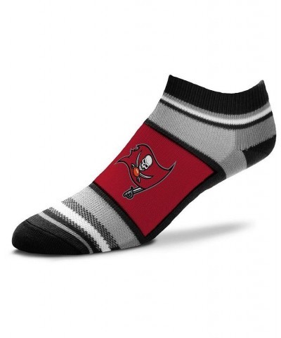 Women's Tampa Bay Buccaneers Marquis Addition No Show Ankle Socks Black $12.69 Socks