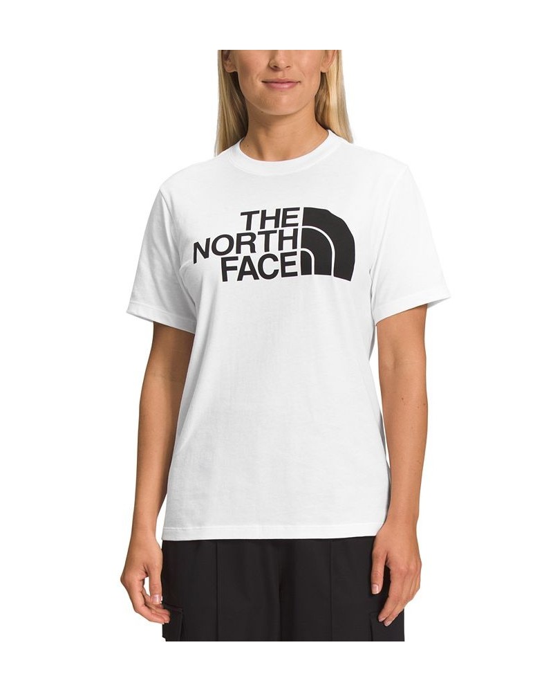 Women's Half-Dome Logo Tee White $23.20 Tops