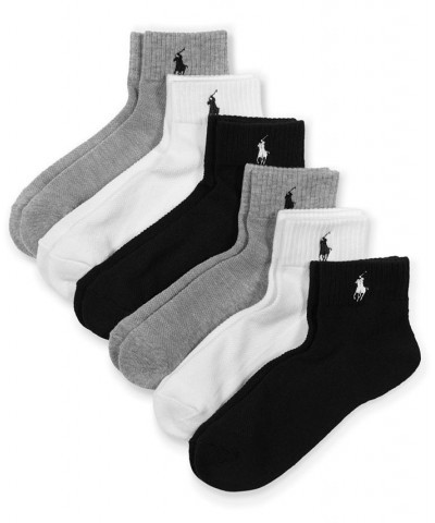 Blue Label Women's Sport Quarter 6 Pack Socks Assorted $17.34 Socks