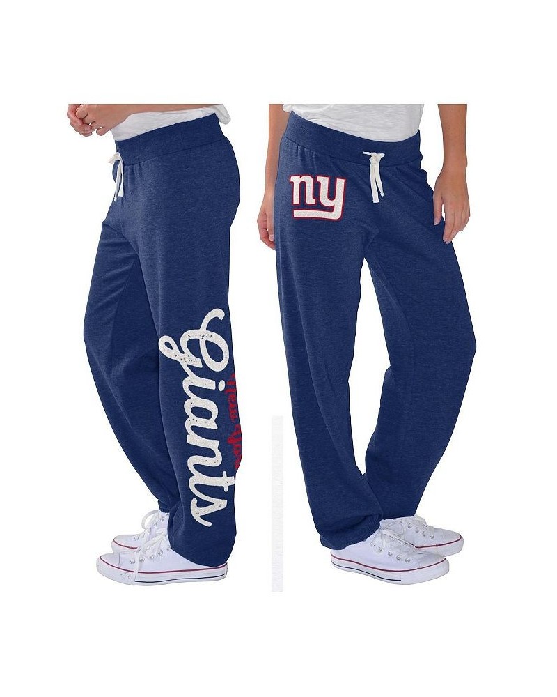 Women's Royal New York Giants Scrimmage Fleece Pants Royal $23.10 Pants