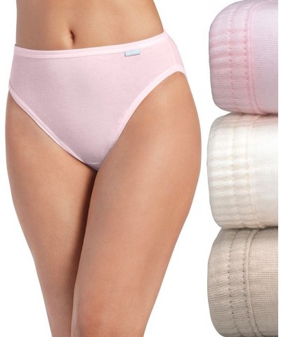 Elance French Cut 3 Pack Underwear 1485 1487 Extended Sizes Digital Lavender/dream Dot Aqua/floral Clouds Aqua $12.47 Panty