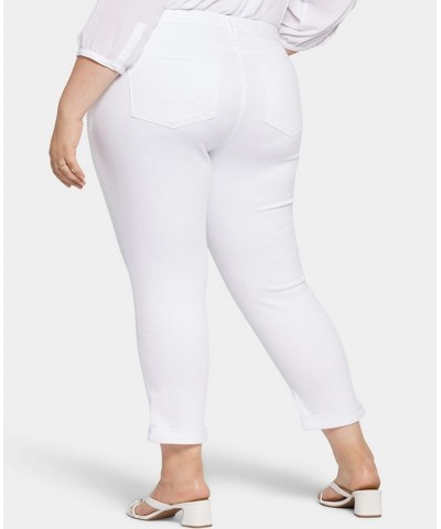 Plus Size Sheri Slim Ankle Optic White $38.00 Jeans