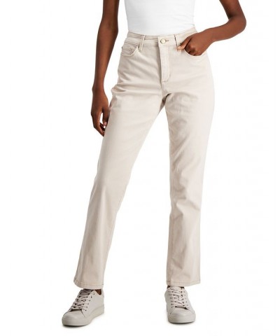Petite Lexington Straight-Leg Jeans Bright White $14.74 Jeans