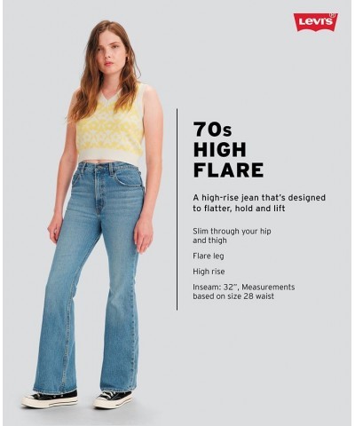 Women's 70s High-Rise Flare-Leg Jeans Just A Hint $44.84 Jeans