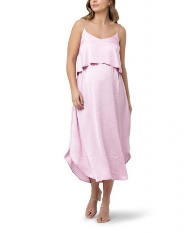 Nursing Slip Dress Pink $35.70 Dresses