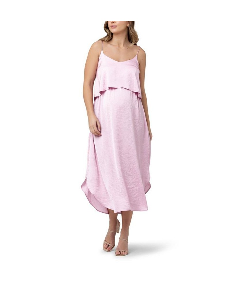 Nursing Slip Dress Pink $35.70 Dresses