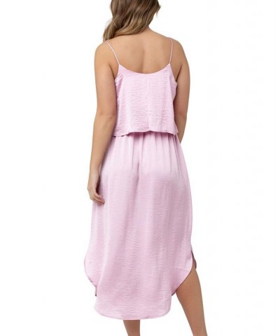 Nursing Slip Dress Pink $35.70 Dresses