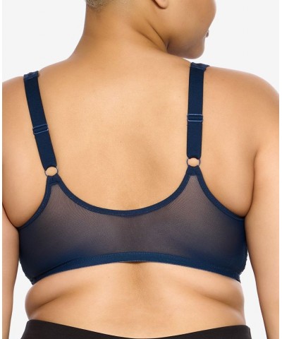 Paramour Women's Angie Minimizer Bra Blue $15.70 Bras