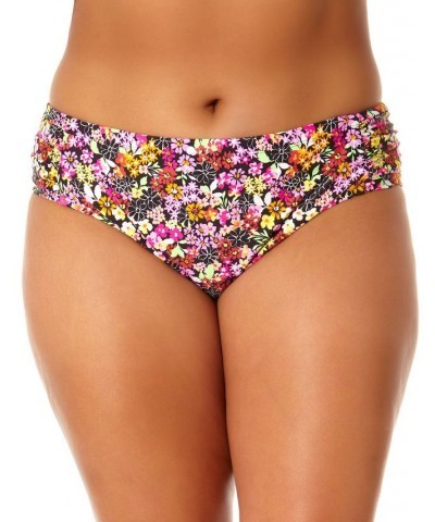 Salt + Cove Juniors' Plus Size Floral-Print Side-Ruched Swim Bottoms Floral Print $21.59 Swimsuits