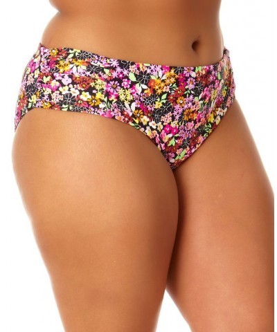 Salt + Cove Juniors' Plus Size Floral-Print Side-Ruched Swim Bottoms Floral Print $21.59 Swimsuits