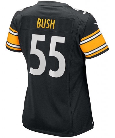 Women's Devin Bush Black Pittsburgh Steelers Game Player Jersey Black $44.80 Jersey