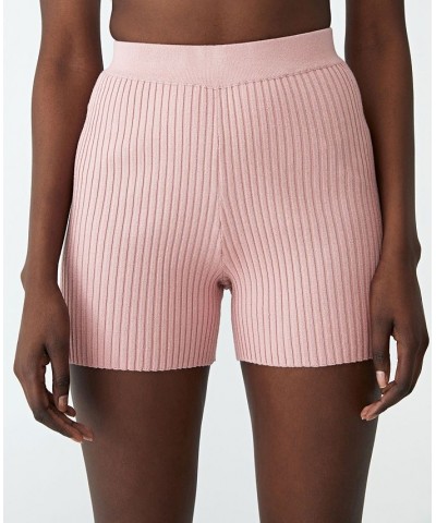 Women's Maxie Knit Shorts Soft Candy $18.00 Shorts