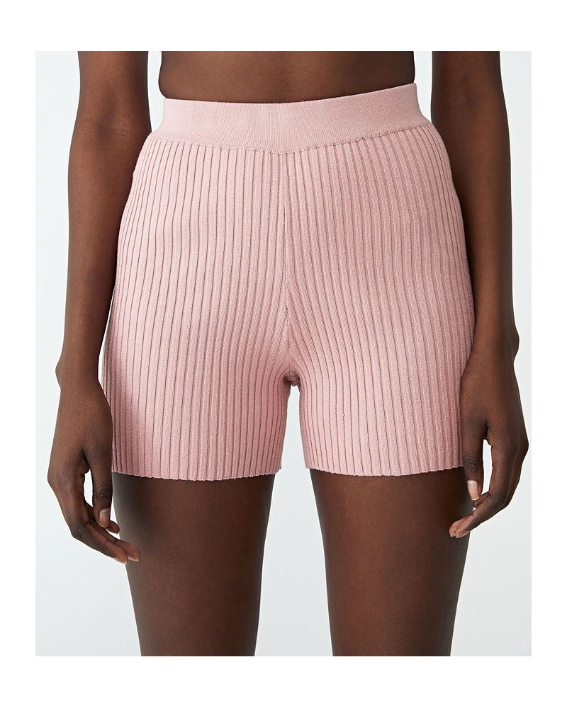 Women's Maxie Knit Shorts Soft Candy $18.00 Shorts