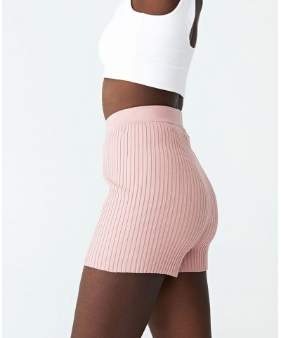 Women's Maxie Knit Shorts Soft Candy $18.00 Shorts