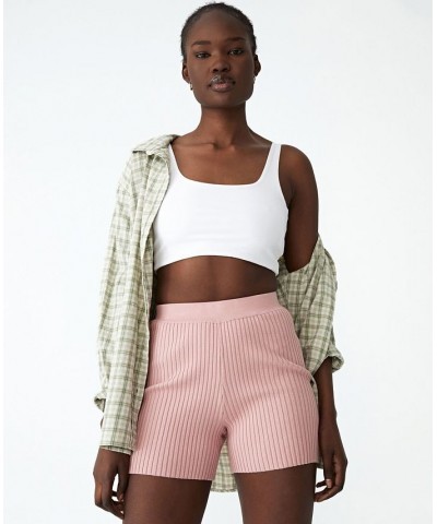 Women's Maxie Knit Shorts Soft Candy $18.00 Shorts