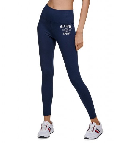 Women's Jersey Leggings Blue $17.38 Pants