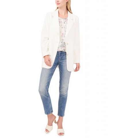 Women's Oversized Blazer New Ivory $39.23 Jackets