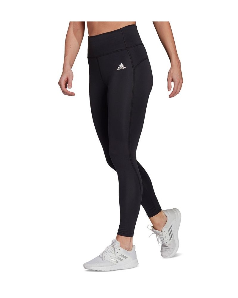 Women's Feelbrilliant Designed 7/8 Leggings Black $30.80 Pants