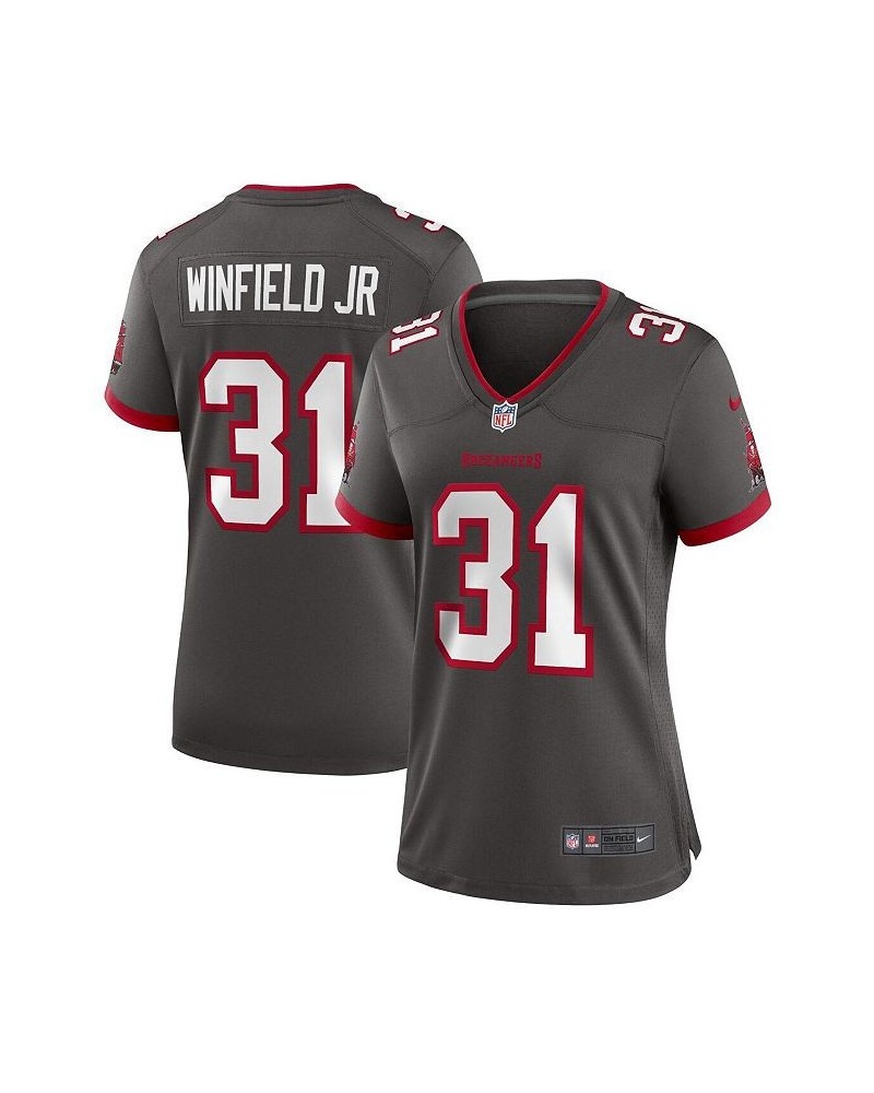 Women's Antoine Winfield Jr. Pewter Tampa Bay Buccaneers Game Jersey Pewter $44.80 Jersey