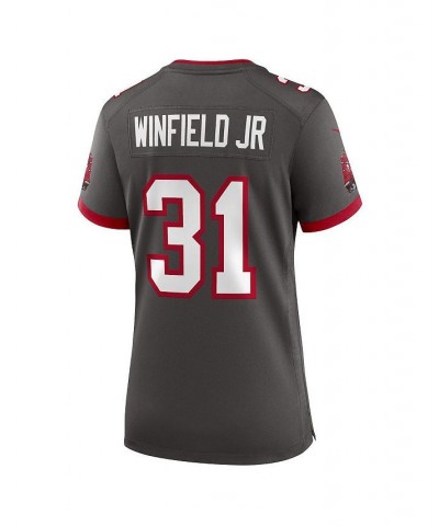 Women's Antoine Winfield Jr. Pewter Tampa Bay Buccaneers Game Jersey Pewter $44.80 Jersey