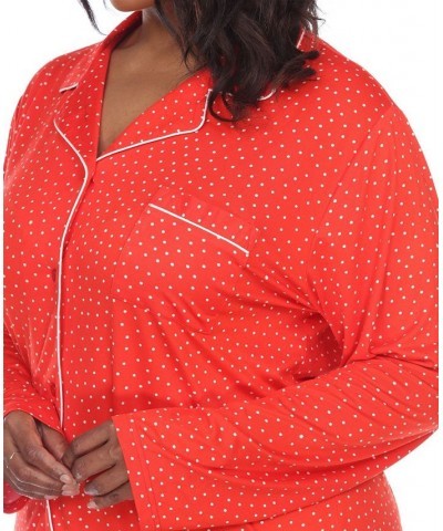 Plus Size Long Sleeve Nightgown Blue $25.30 Sleepwear