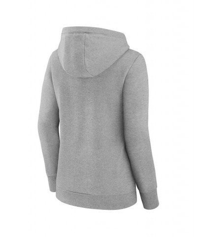 Women's Branded Gray Colorado Avalanche Simplicity Crossover V-Neck Pullover Hoodie Gray $35.87 Sweatshirts