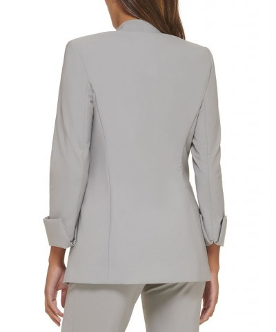 Petite Infinite Stretch Open-Front Blazer Ash $42.03 Jackets