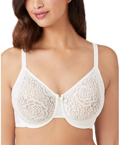 Halo Lace Molded Underwire Bra 851205 Up To G Cup Ivory (Nude 5) $32.64 Bras