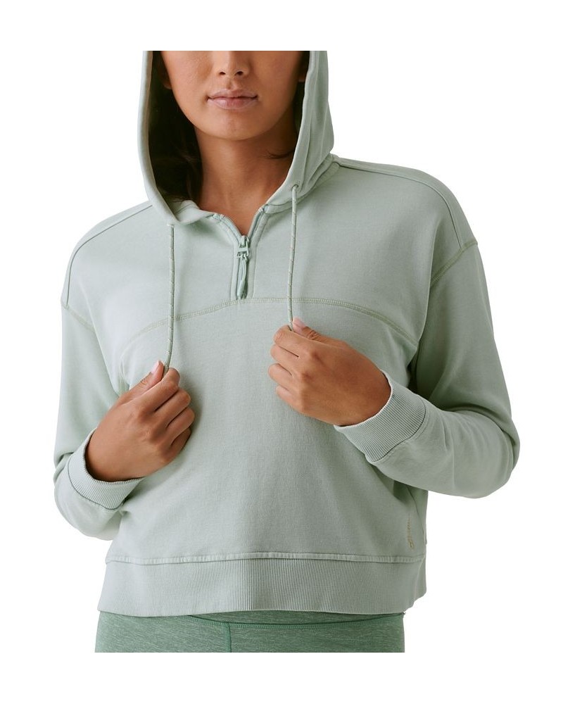 Women's Hibernate Half-Zip Hoodie Top Iceberg $12.22 Tops