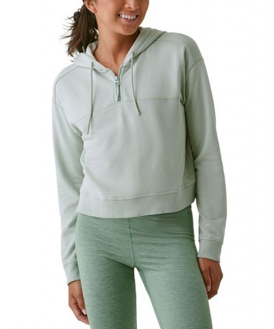 Women's Hibernate Half-Zip Hoodie Top Iceberg $12.22 Tops