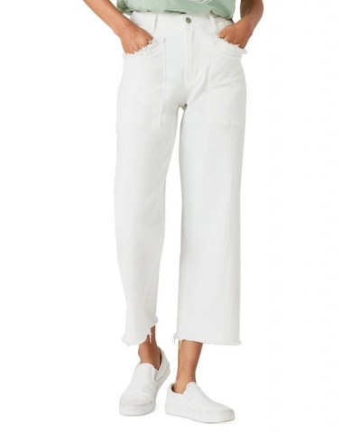 Women's Lucky Legend High-Rise Wide-Leg Jeans Bright White $77.91 Jeans