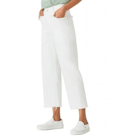 Women's Lucky Legend High-Rise Wide-Leg Jeans Bright White $77.91 Jeans