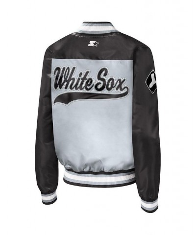 Women's Silver Chicago White Sox The Legend Full-Snap Jacket Silver $51.30 Jackets