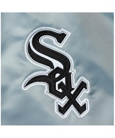 Women's Silver Chicago White Sox The Legend Full-Snap Jacket Silver $51.30 Jackets