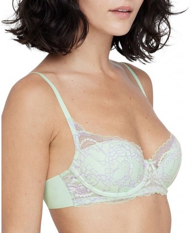 Women's Minx Balconette T-Shirt Bra 322100 Blue $22.26 Bras