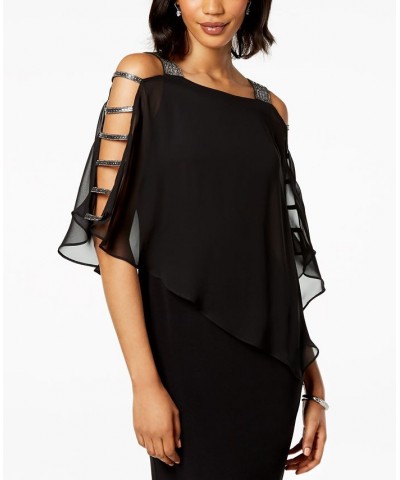 Embellished Dress Black/Gunmetal $37.06 Dresses