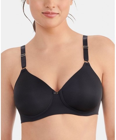 Beauty Back Full Coverage Wireless Bra 72345 Black $11.76 Bras