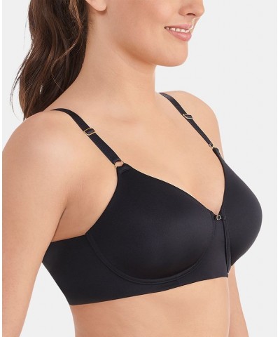 Beauty Back Full Coverage Wireless Bra 72345 Black $11.76 Bras