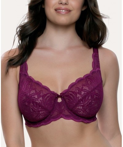 Paramour Women's Peridot Underwire T-shirt Bra Purple $21.26 Bras