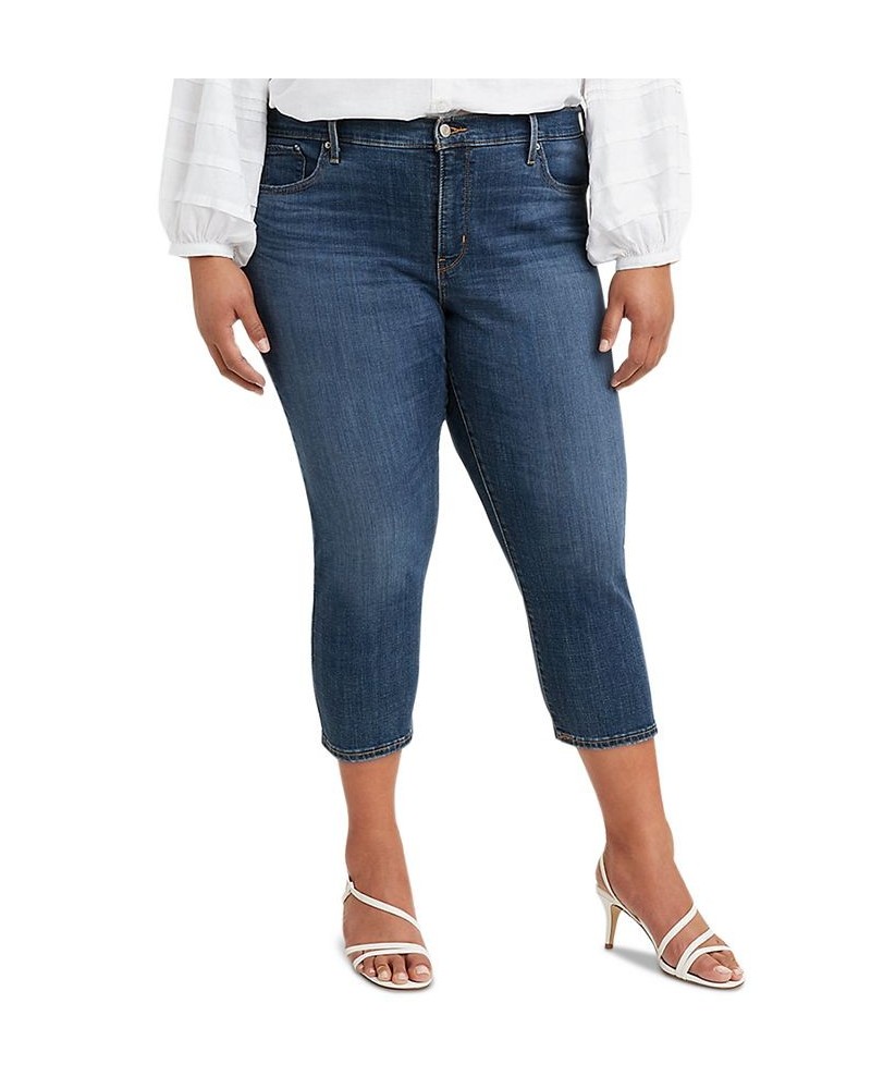 Trendy Plus Size 311 Shaping Skinny Capri Jeans Lapis Amidst $31.19 Jeans