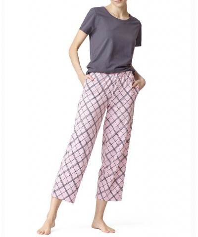 Women's Sleepwell Pajama skimmer set with Temperature Regulating Technology Gray $24.19 Sleepwear