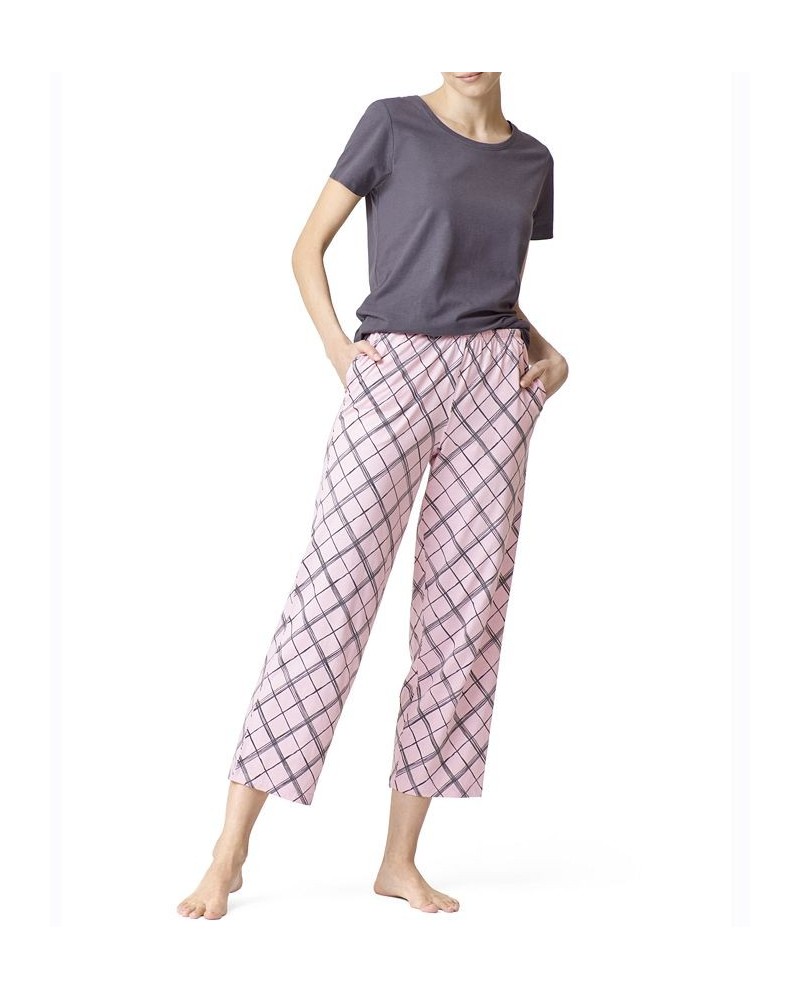 Women's Sleepwell Pajama skimmer set with Temperature Regulating Technology Gray $24.19 Sleepwear